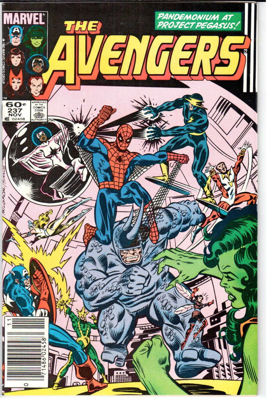 The Avengers (1963 Series) #237 Newsstand VF+ 8.5