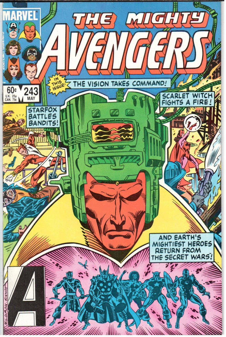 The Avengers (1963 Series) #243 NM- 9.2