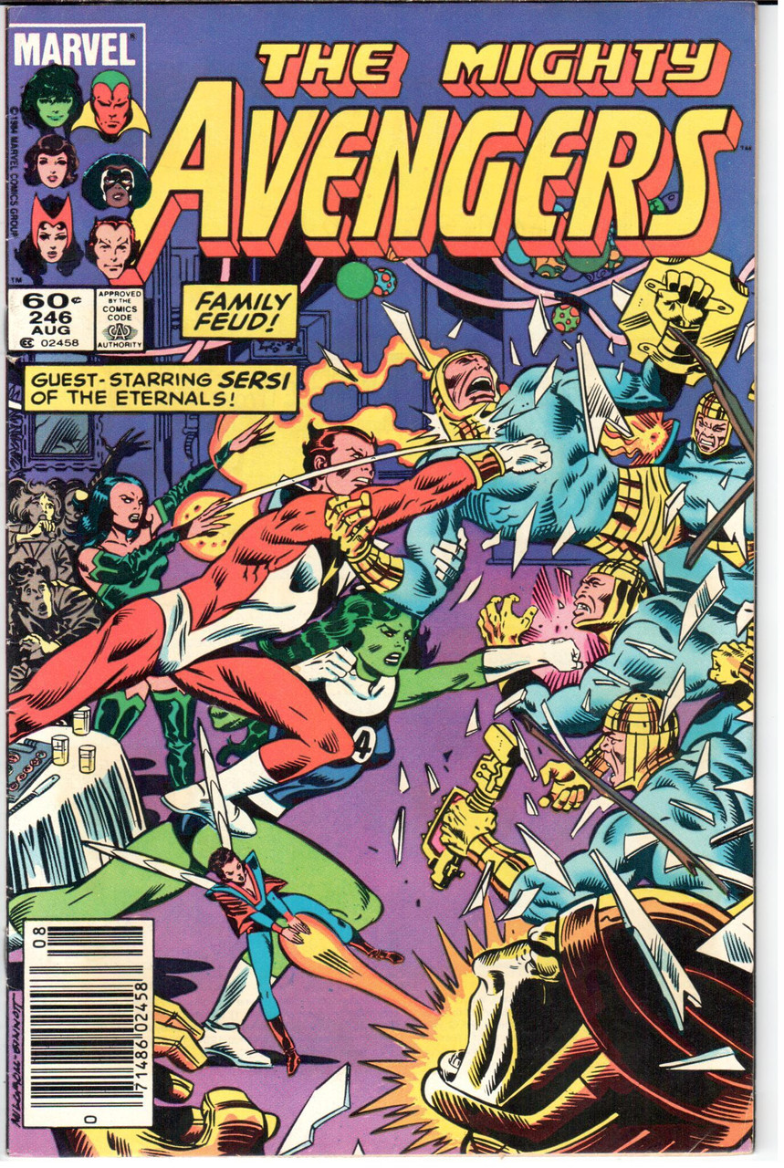 The Avengers (1963 Series) #246 Newsstand VF 8.0