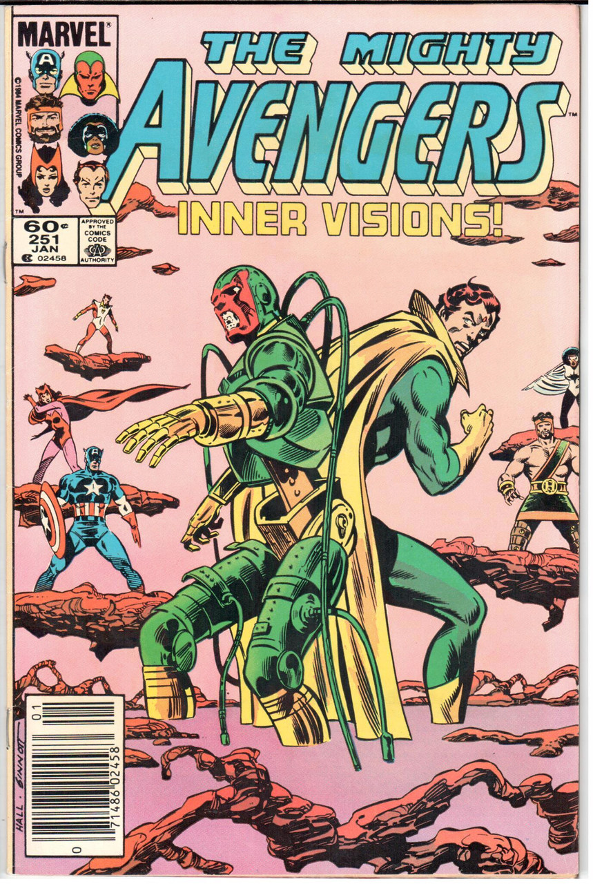 The Avengers (1963 Series) #251 Newsstand VF+ 8.5