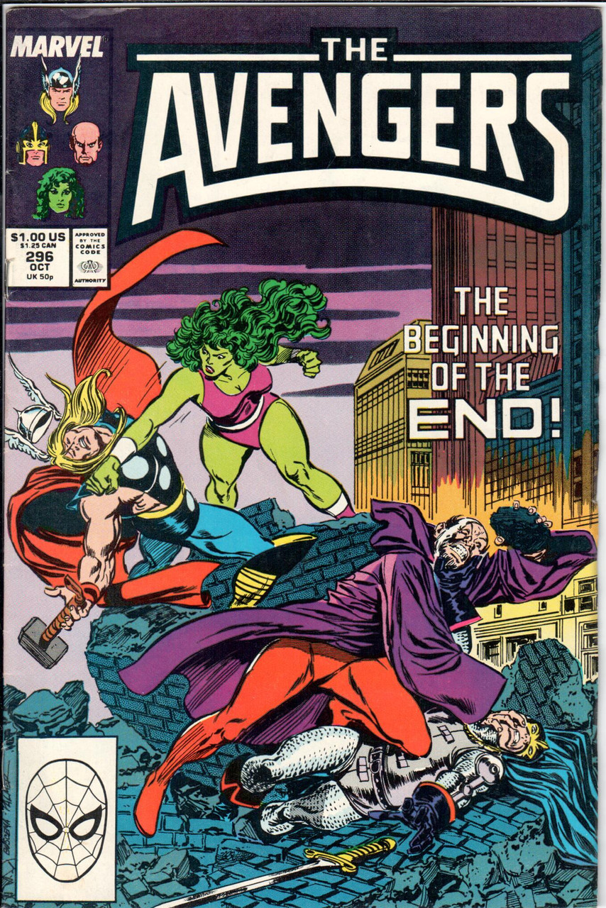 The Avengers (1963 Series) #296 VF- 7.5