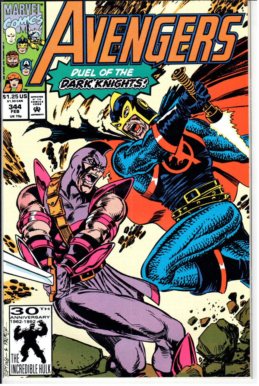 The Avengers (1963 Series) #344 NM- 9.2