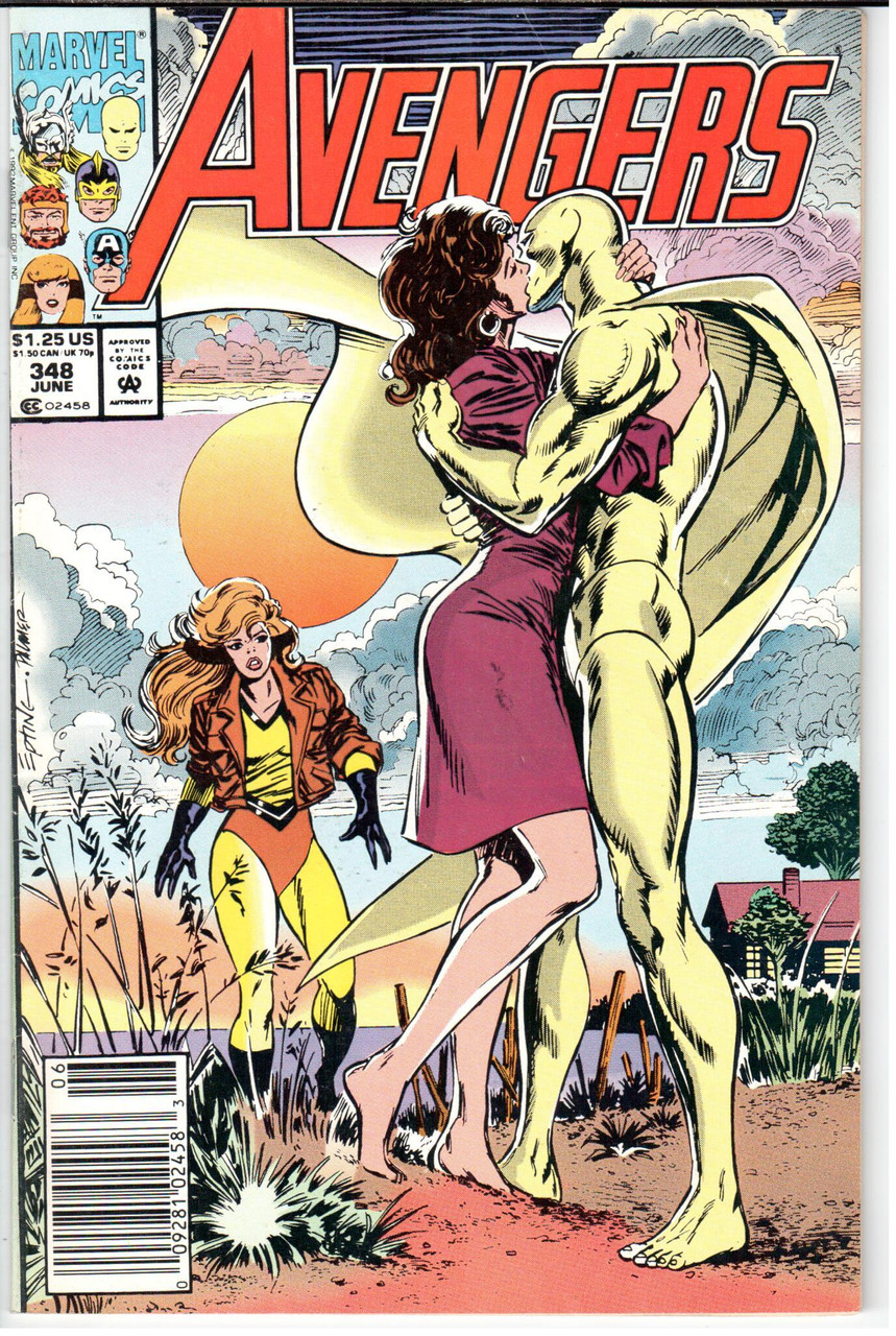 The Avengers (1963 Series) #348 Newsstand VF 8.0