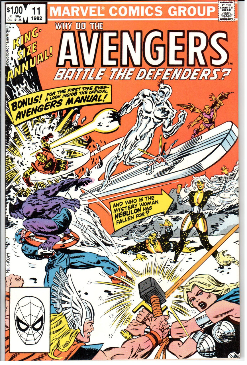 The Avengers (1963 Series) #11 Annual NM- 9.2