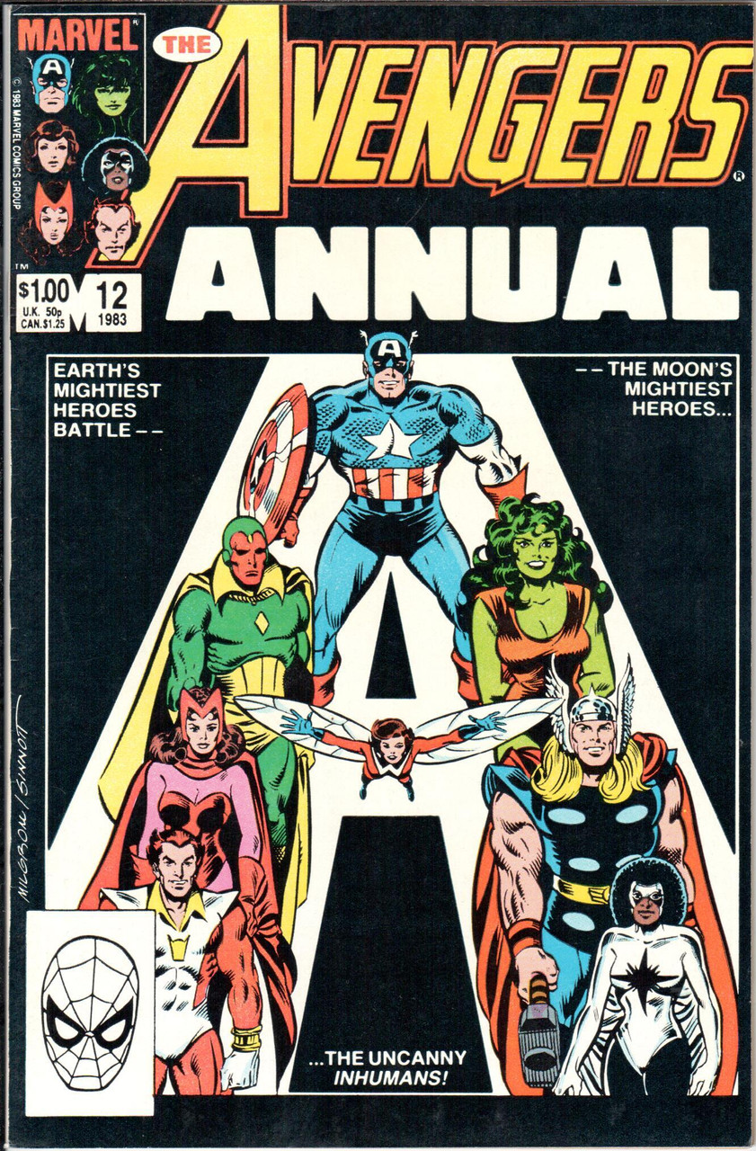 The Avengers (1963 Series) #12 Annual NM- 9.2