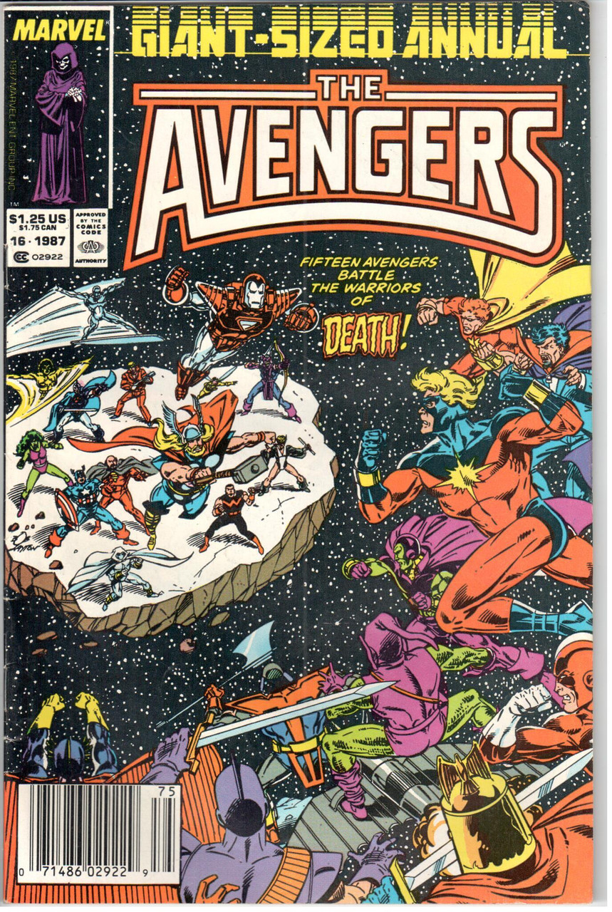 The Avengers (1963 Series) #16 Annual NM- 9.2