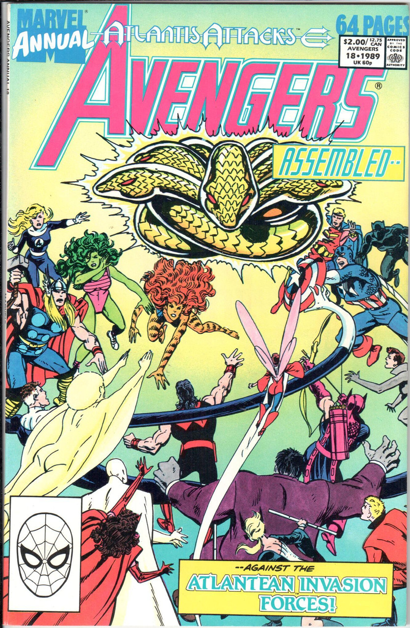 The Avengers (1963 Series) #18 Annual NM- 9.2