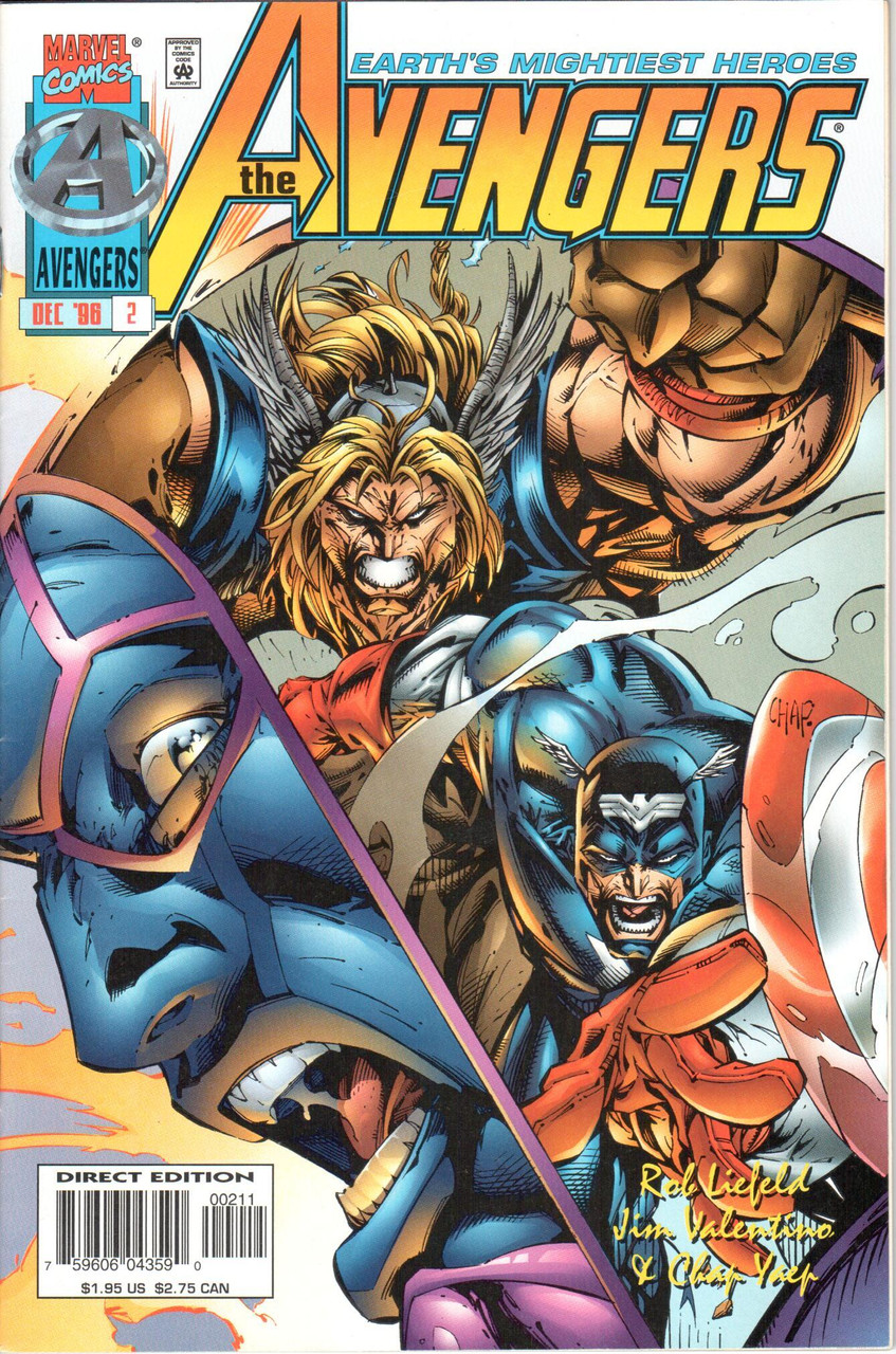 Avengers (1996 Series) #2 #404 NM- 9.2