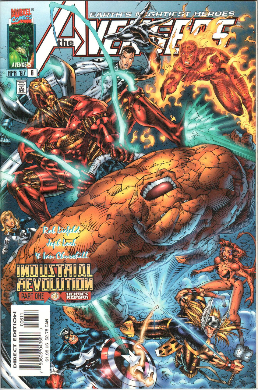 Avengers (1996 Series) #6 #408 NM- 9.2