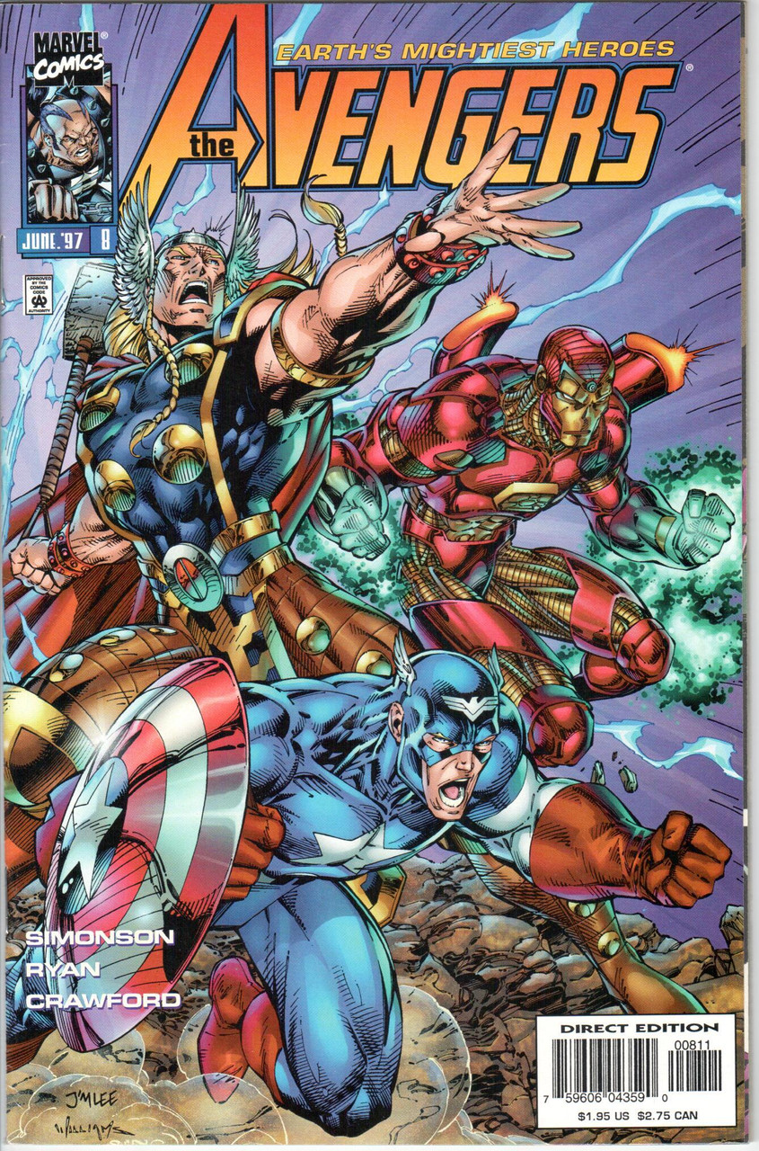Avengers (1996 Series) #8 #410 NM- 9.2