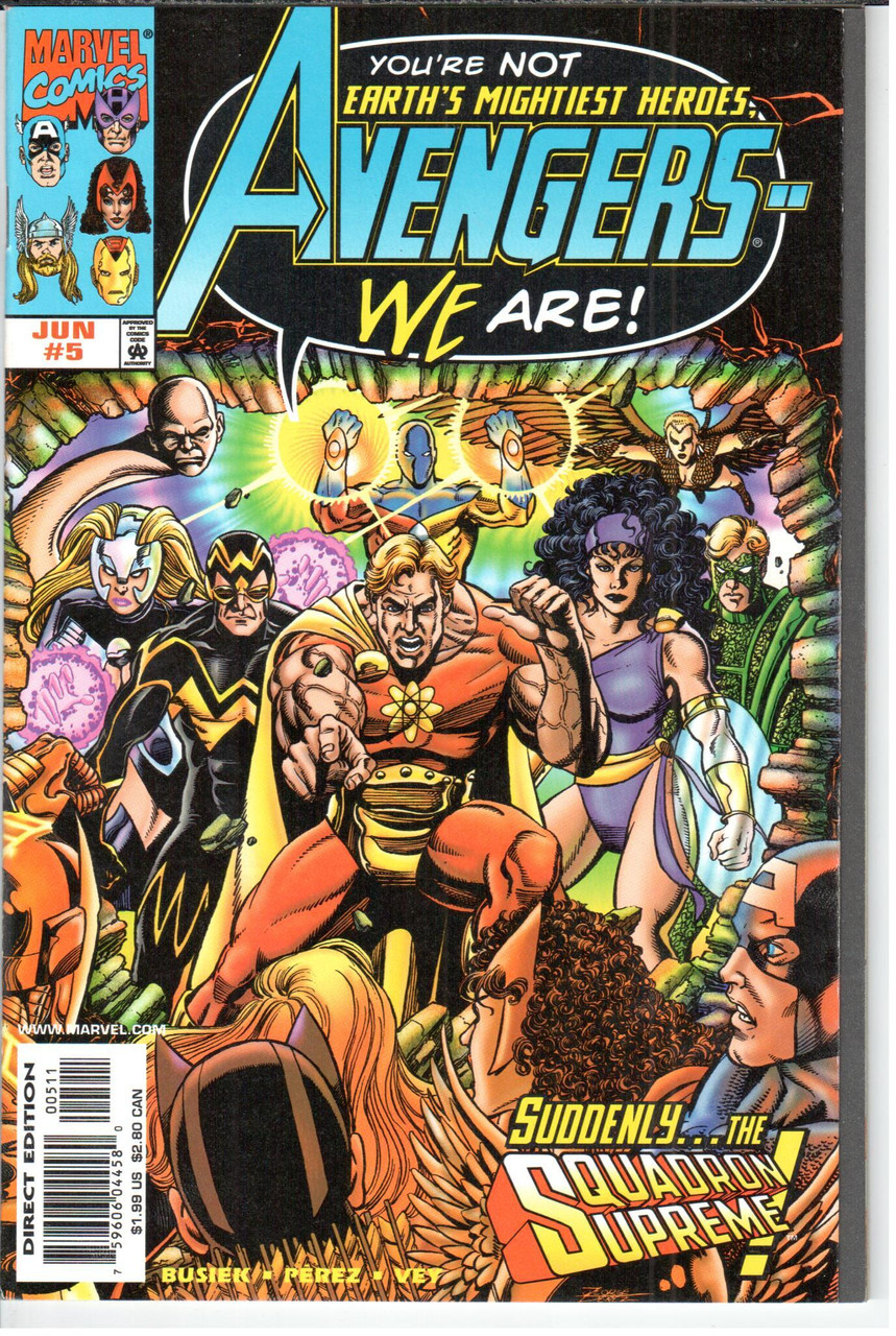 Avengers (1998 Series) #5 #420 NM- 9.2