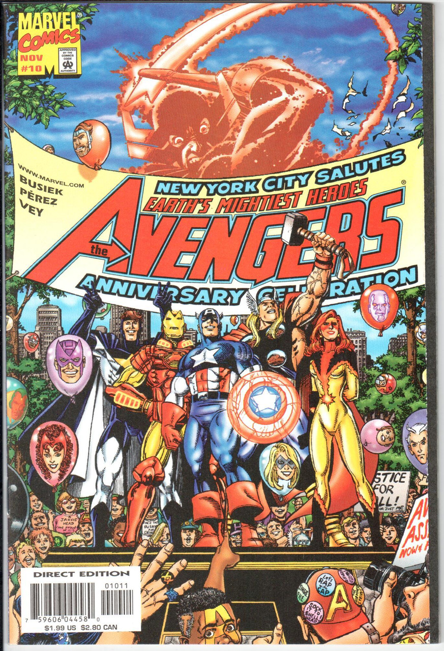 Avengers (1998 Series) #10 #425 NM- 9.2