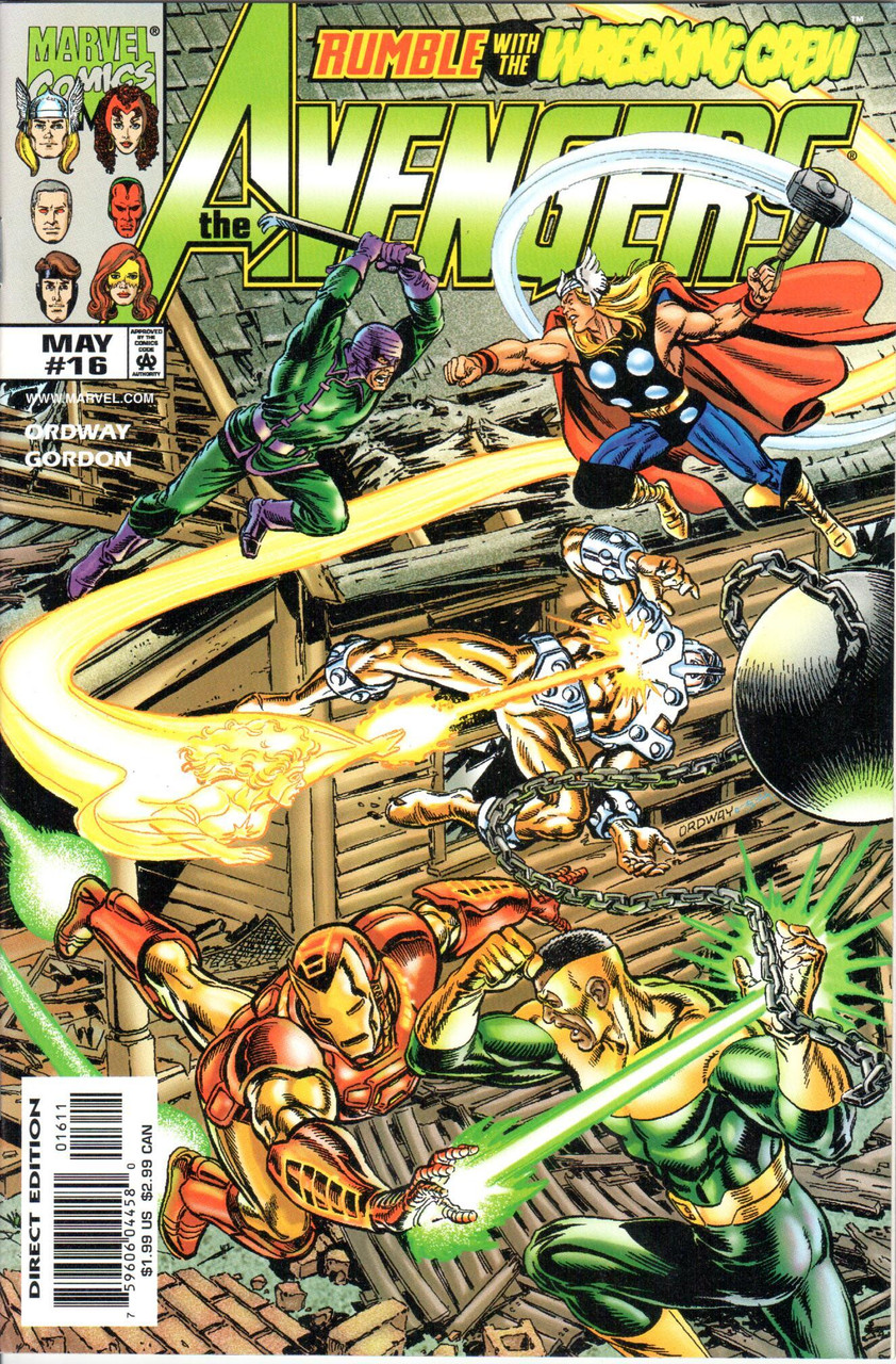Avengers (1998 Series) #16A #431 NM- 9.2