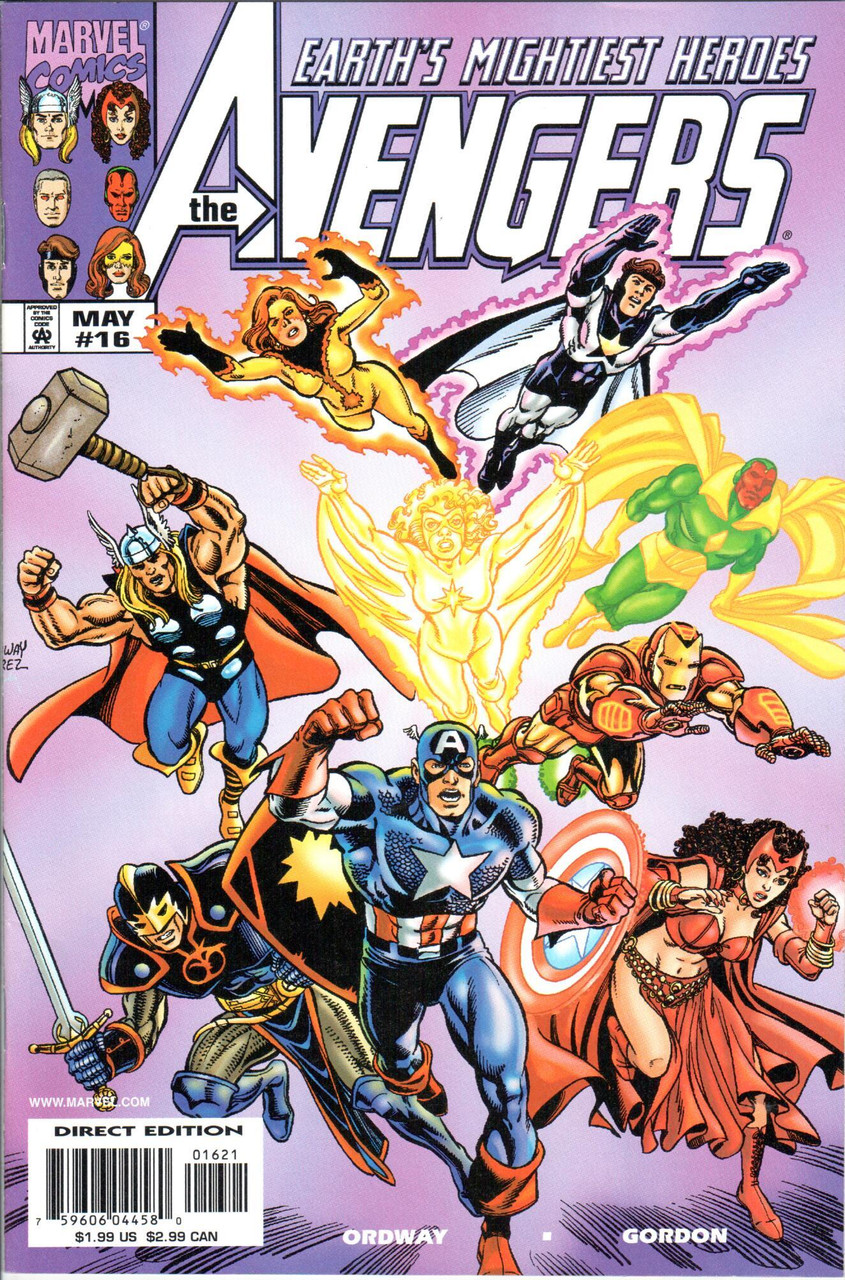 Avengers (1998 Series) #16B #431 NM- 9.2