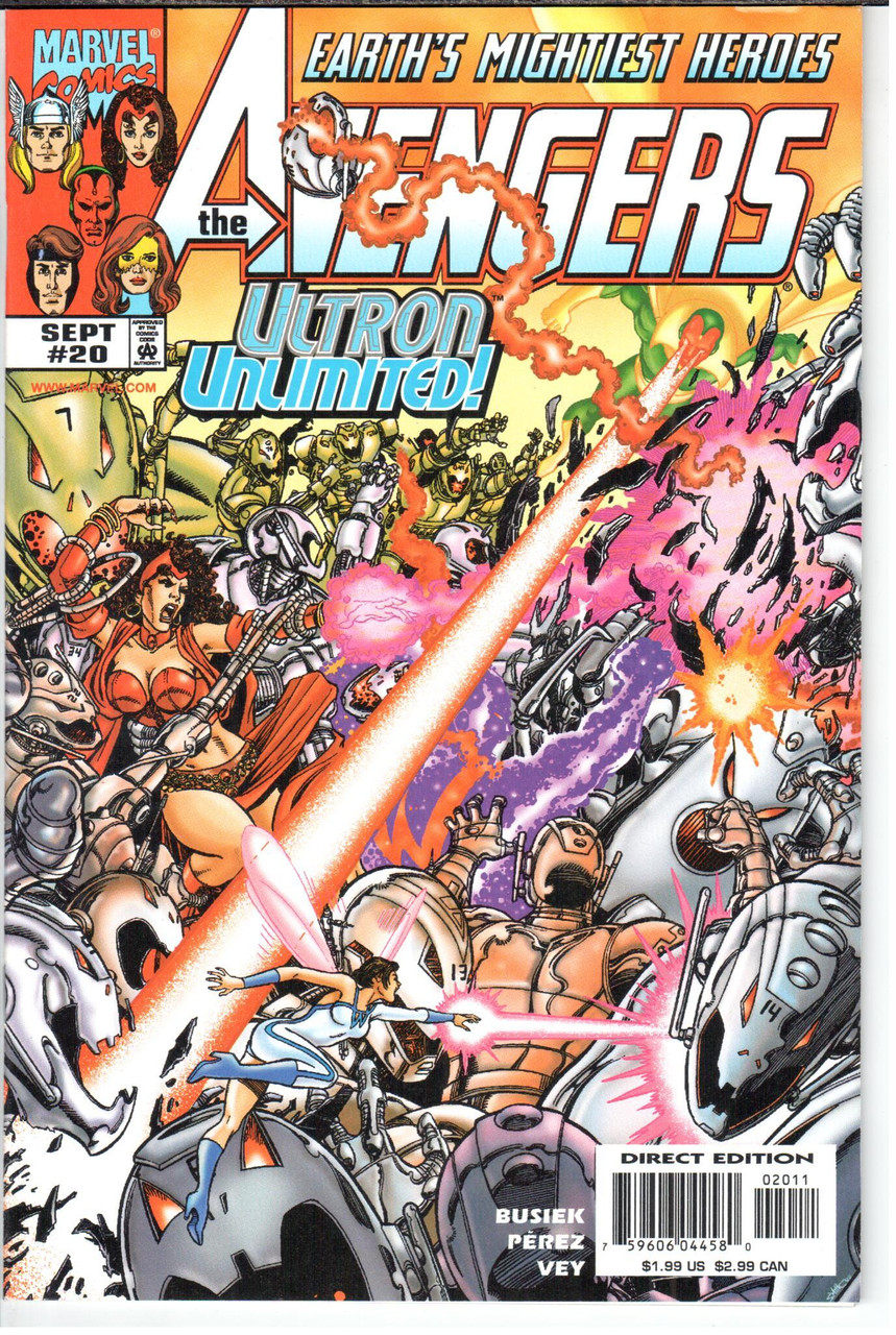 Avengers (1998 Series) #20 #435 NM- 9.2