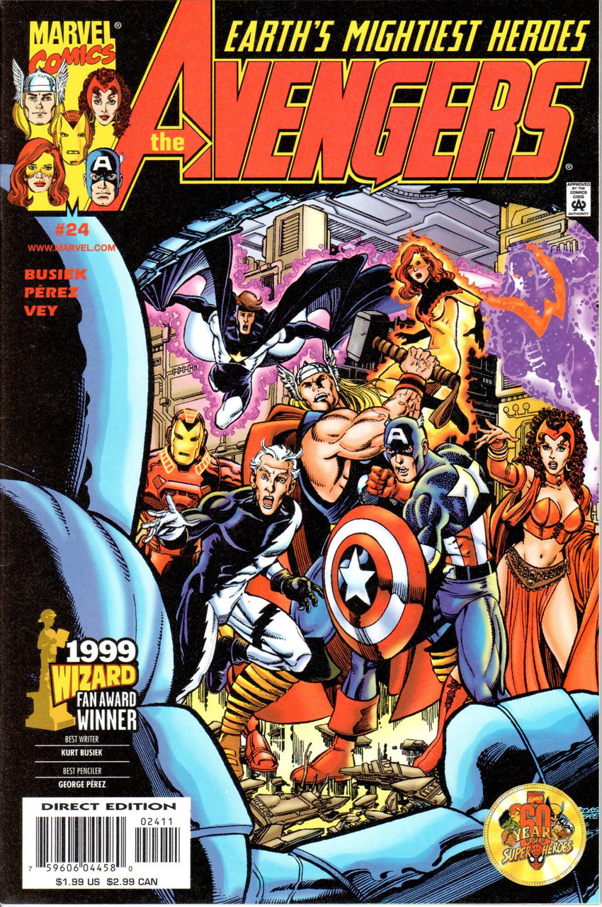 Avengers (1998 Series) #24 #439 NM- 9.2