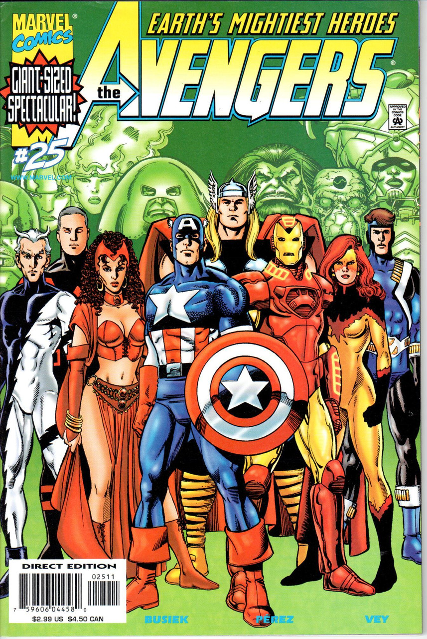 Avengers (1998 Series) #25 #440 NM- 9.2