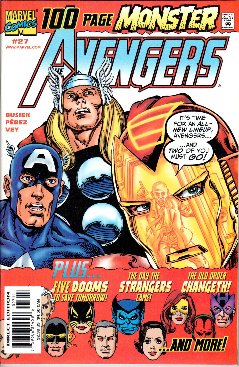 Avengers (1998 Series) #27 #442 NM- 9.2