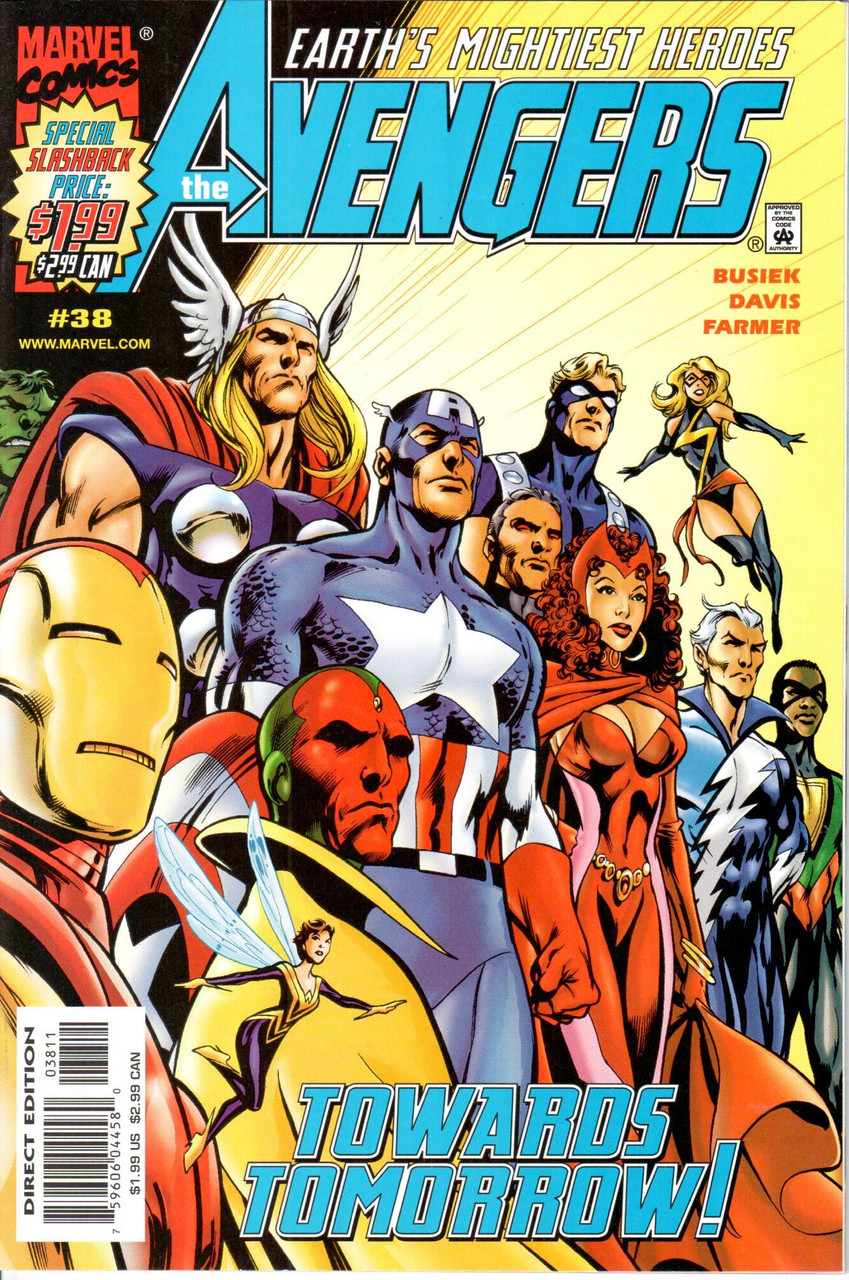 Avengers (1998 Series) #38 #453 NM- 9.2