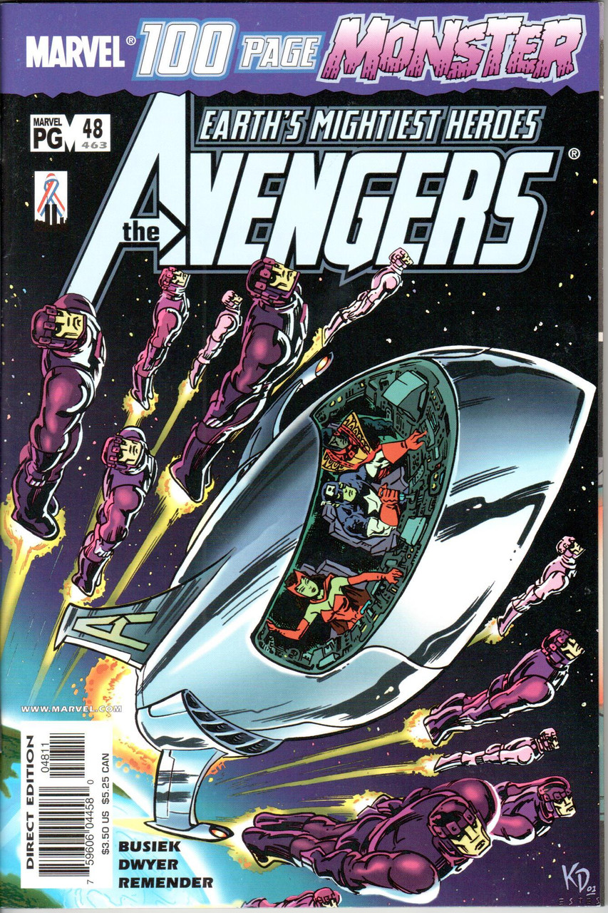 Avengers (1998 Series) #48 #463 NM- 9.2