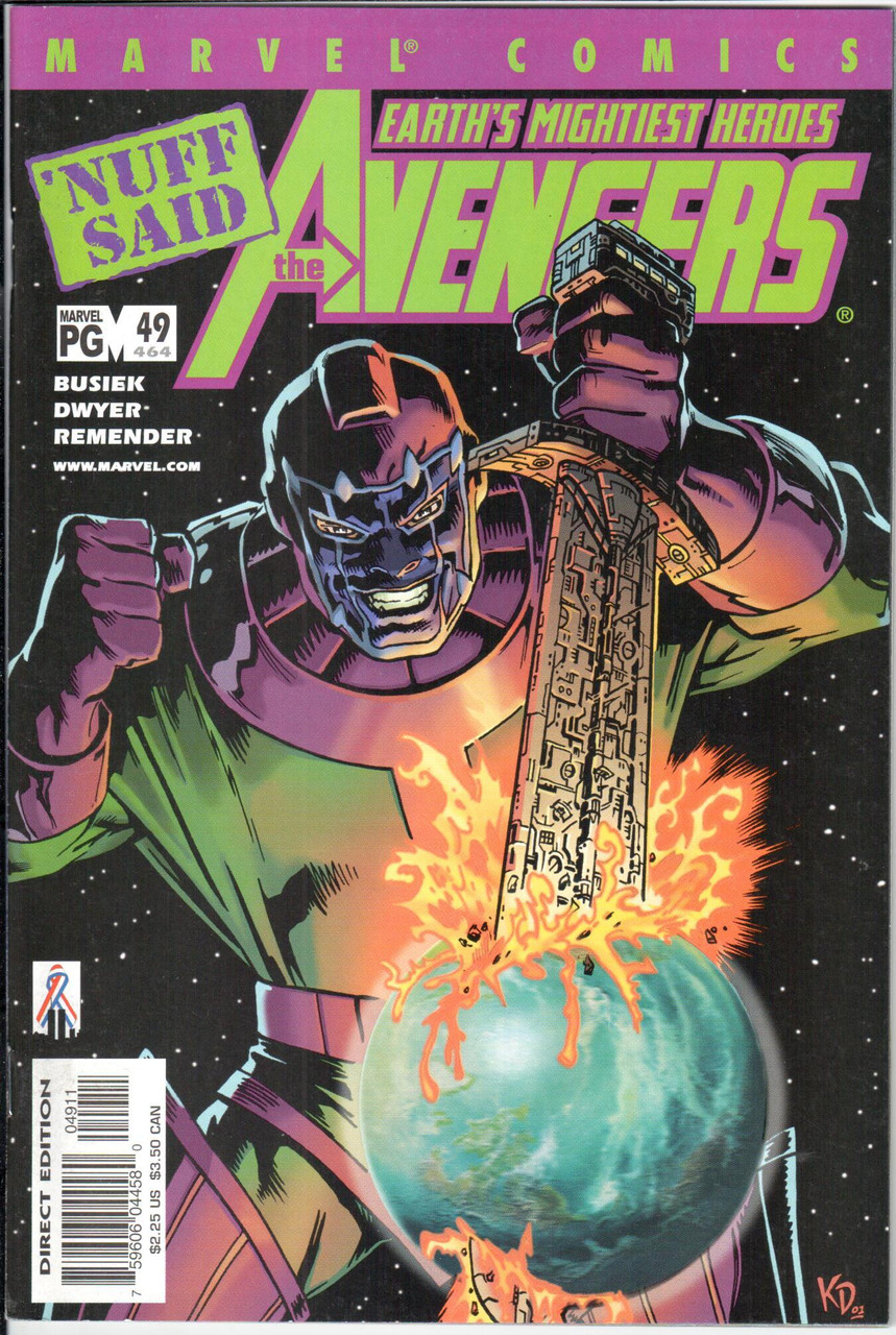 Avengers (1998 Series) #49 #464 NM- 9.2