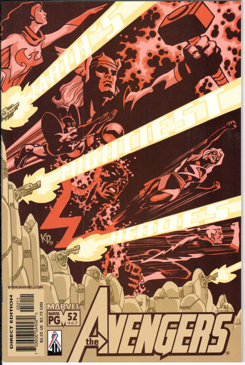 Avengers (1998 Series) #52 #467 NM- 9.2