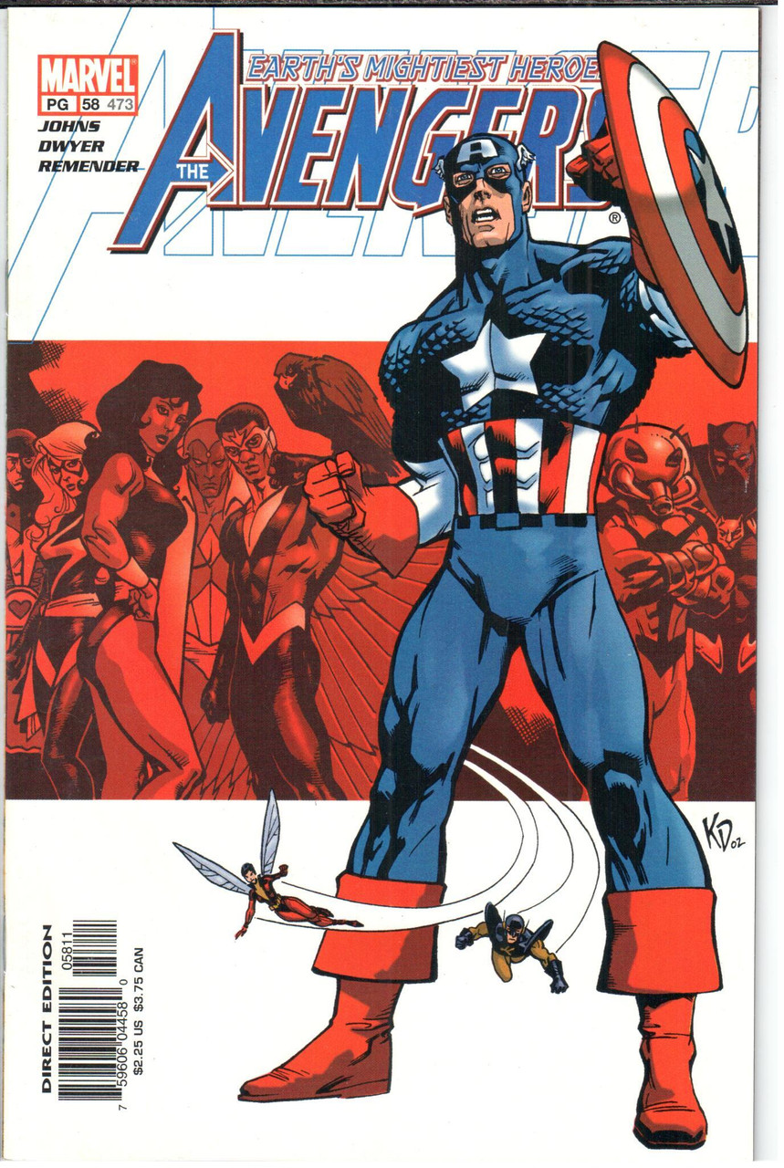 Avengers (1998 Series) #58 #473 NM- 9.2
