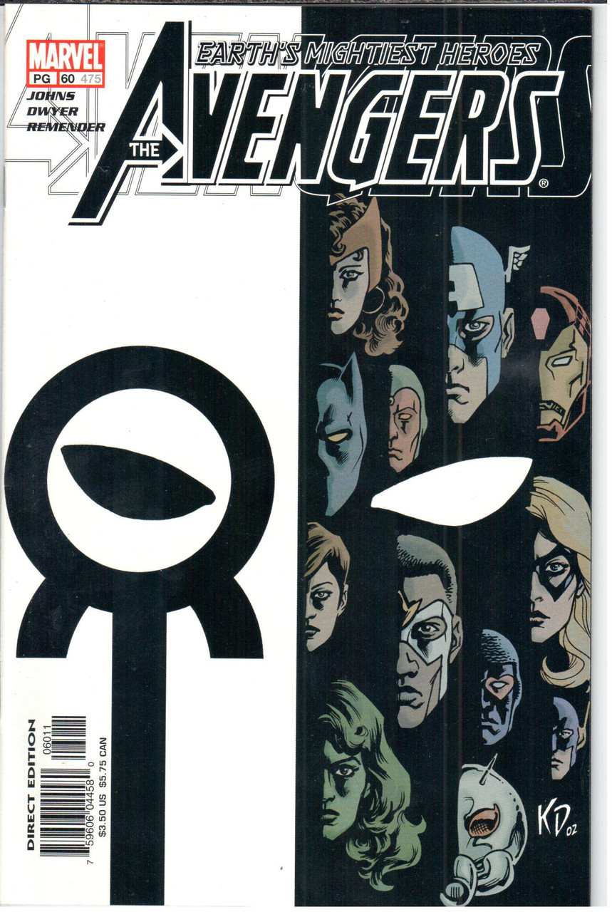 Avengers (1998 Series) #60 #475 NM- 9.2