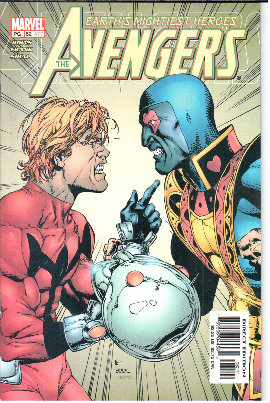 Avengers (1998 Series) #62 #477 NM- 9.2