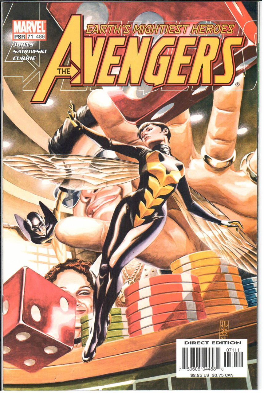 Avengers (1998 Series) #71 #486 NM- 9.2