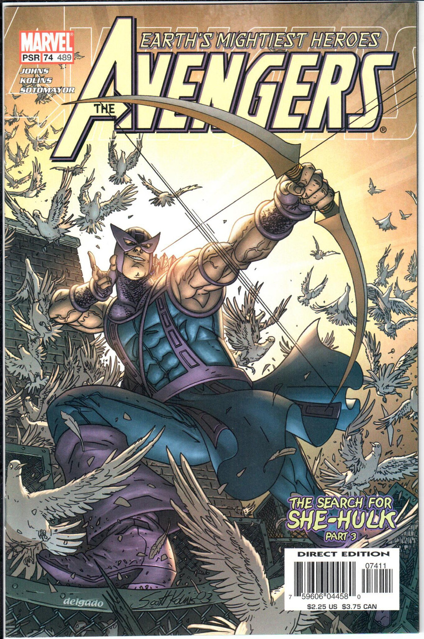 Avengers (1998 Series) #74 #489 NM- 9.2
