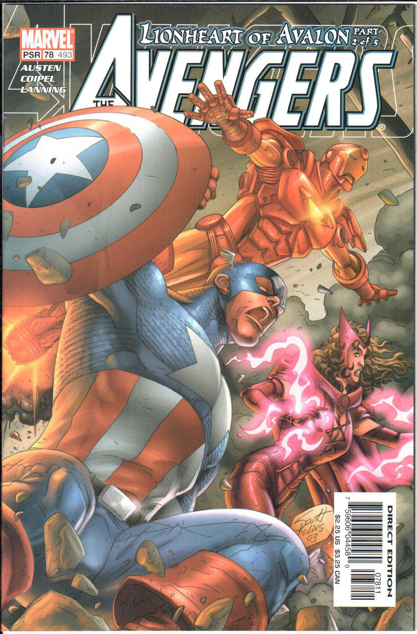Avengers (1998 Series) #78 #493 NM- 9.2