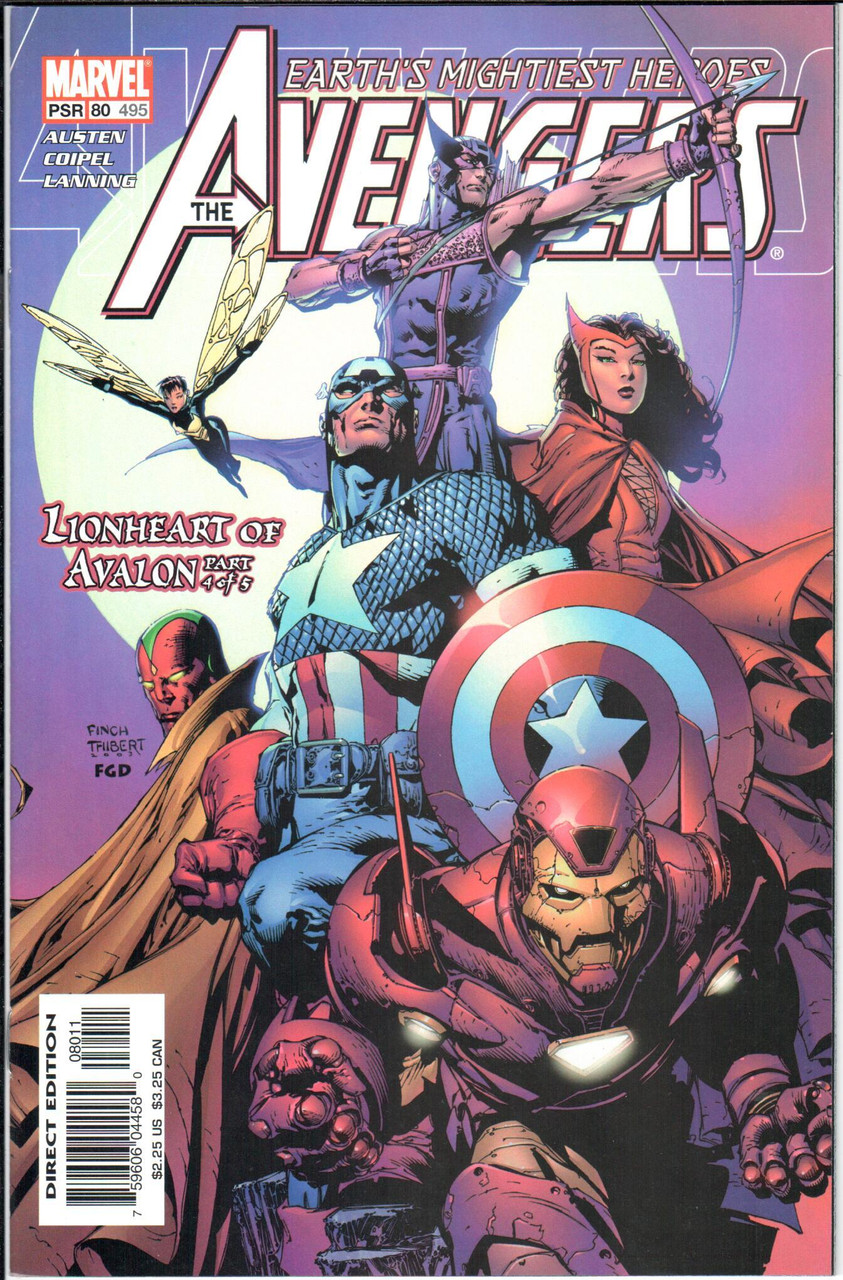 Avengers (1998 Series) #80 #495 NM- 9.2