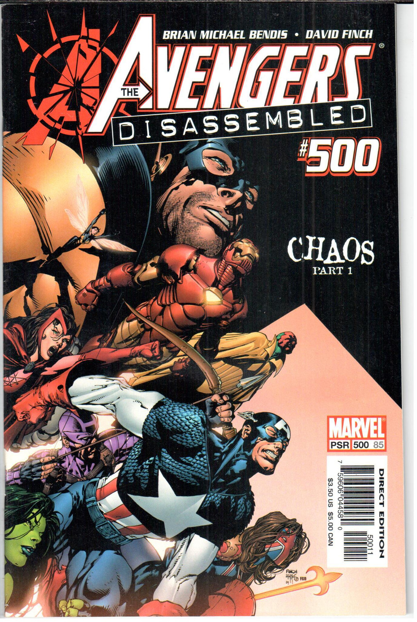 Avengers (1998 Series) #85A #500 NM- 9.2