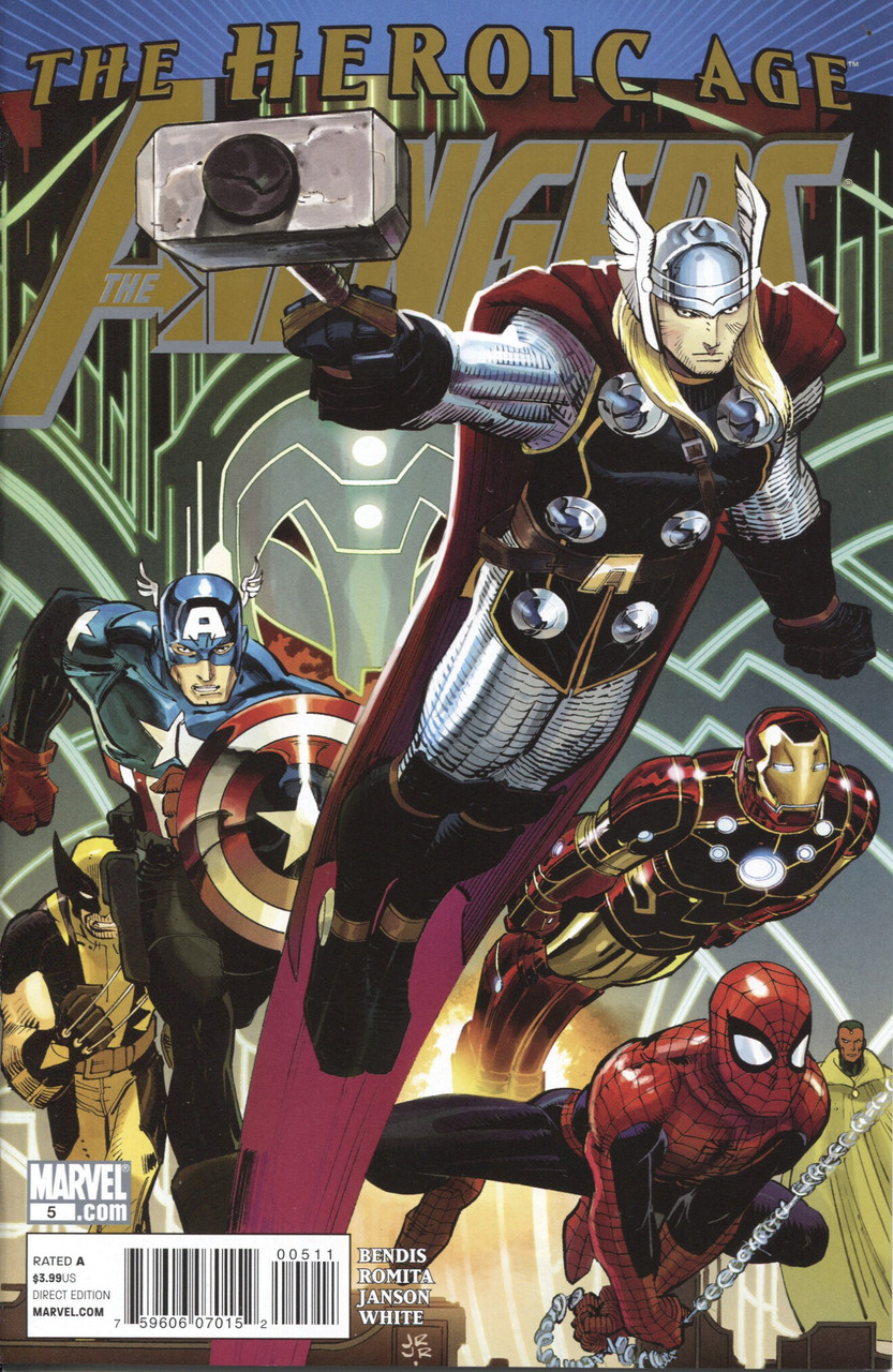 The Avengers (2010 Series) #5 NM- 9.2