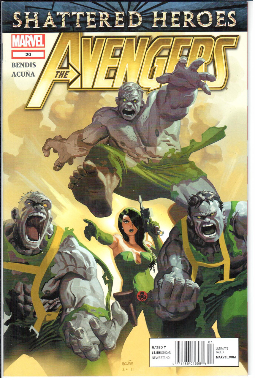 The Avengers (2010 Series) #20 NM- 9.2