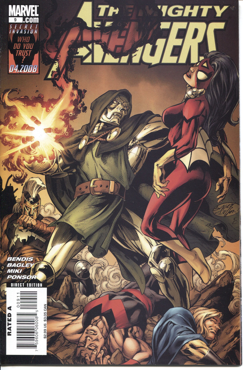 The Mighty Avengers (2007 Series) #9 NM- 9.2