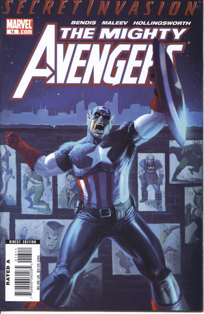 The Mighty Avengers (2007 Series) #13 NM- 9.2