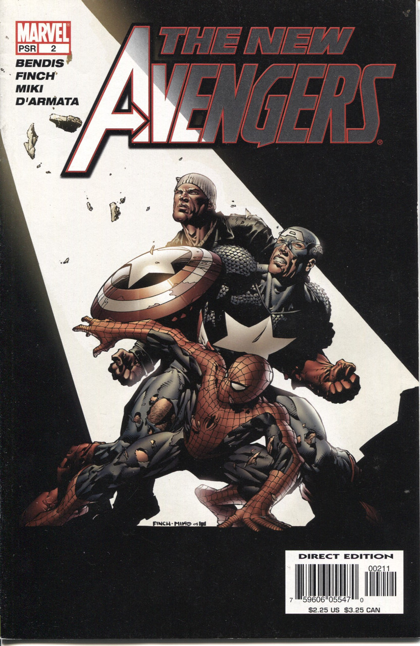 The New Avengers (2005 Series) #2 NM- 9.2