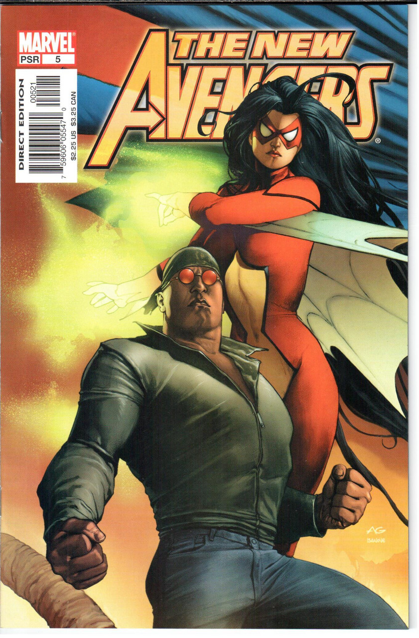 The New Avengers (2005 Series) #5 Variant NM- 9.2