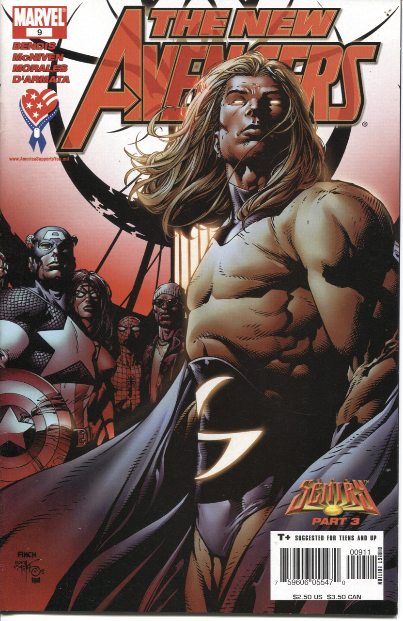 The New Avengers (2005 Series) #9 NM- 9.2