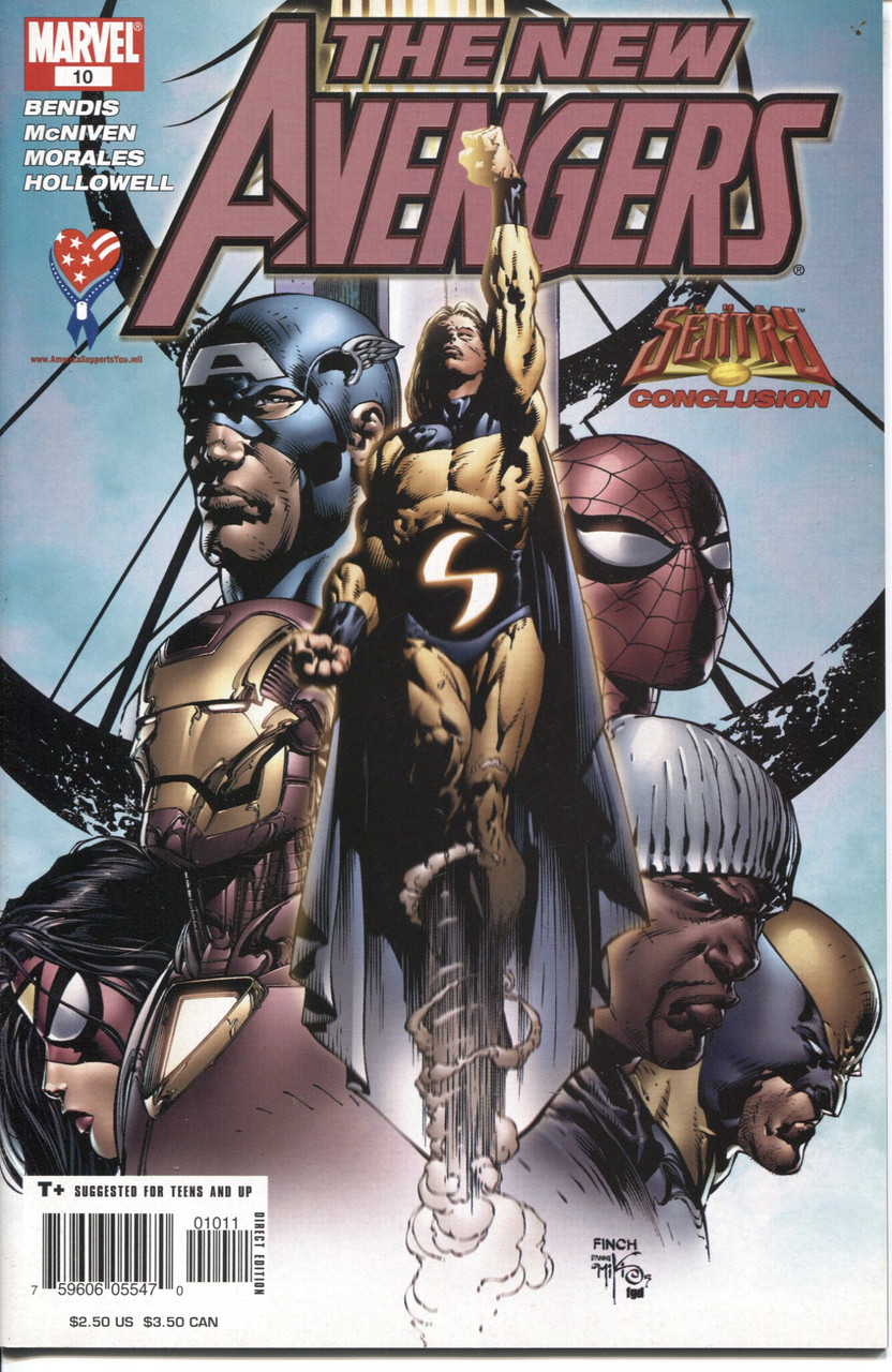 The New Avengers (2005 Series) #10 NM- 9.2