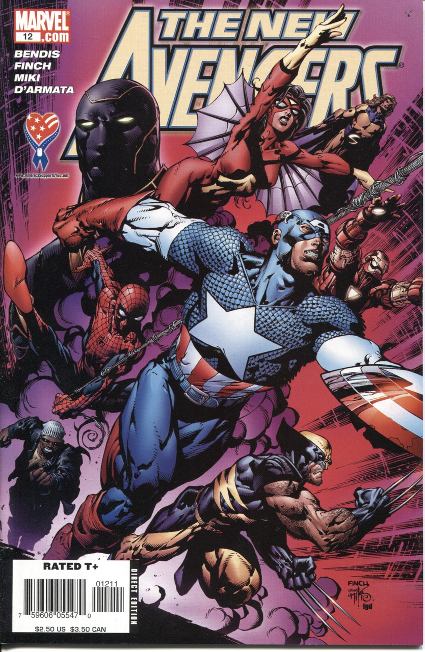 The New Avengers (2005 Series) #12 NM- 9.2