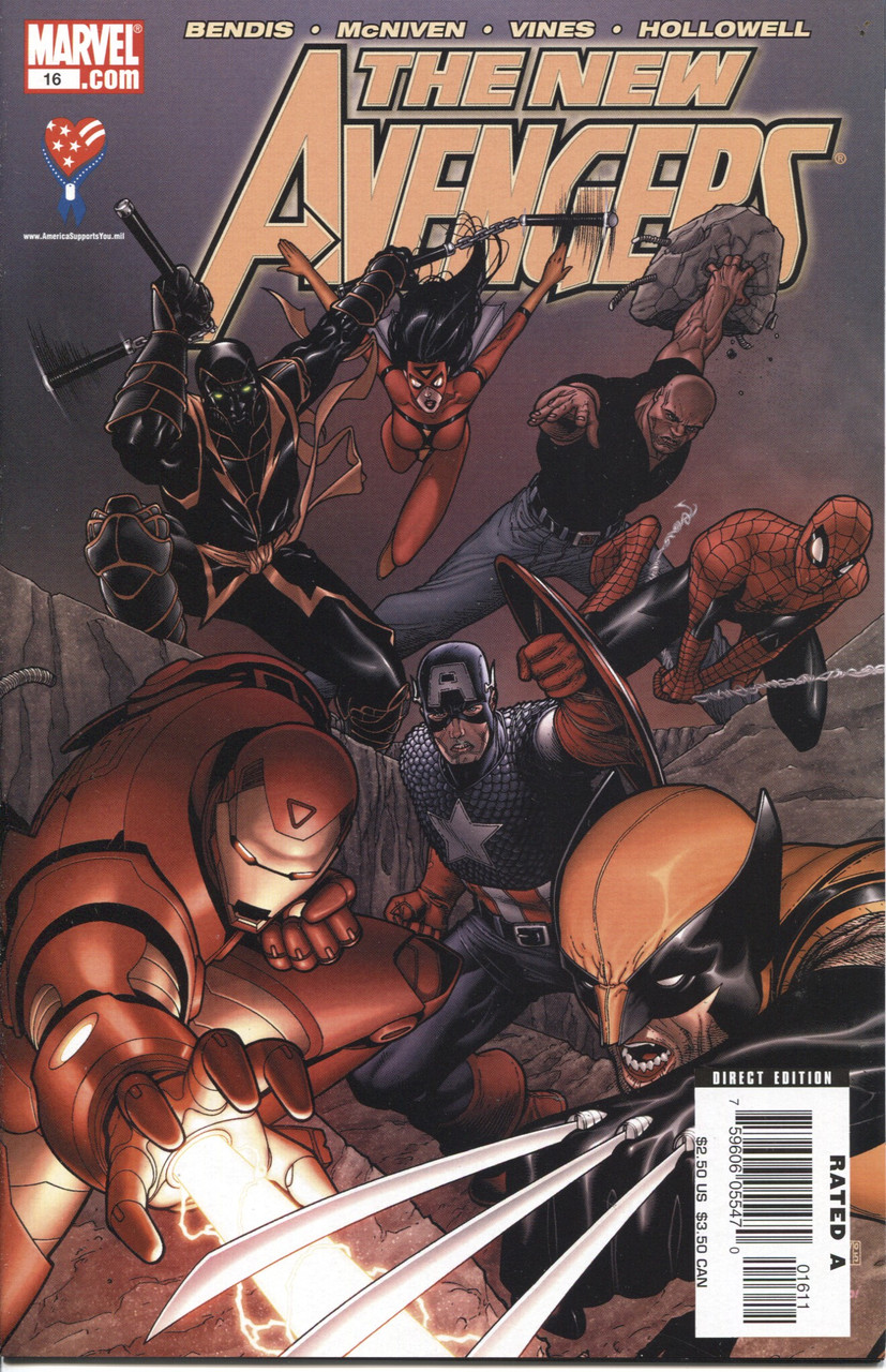 The New Avengers (2005 Series) #16 NM- 9.2