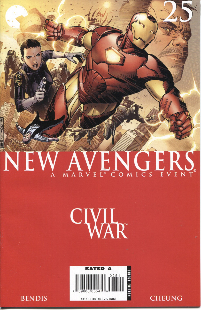 The New Avengers (2005 Series) #25 NM- 9.2