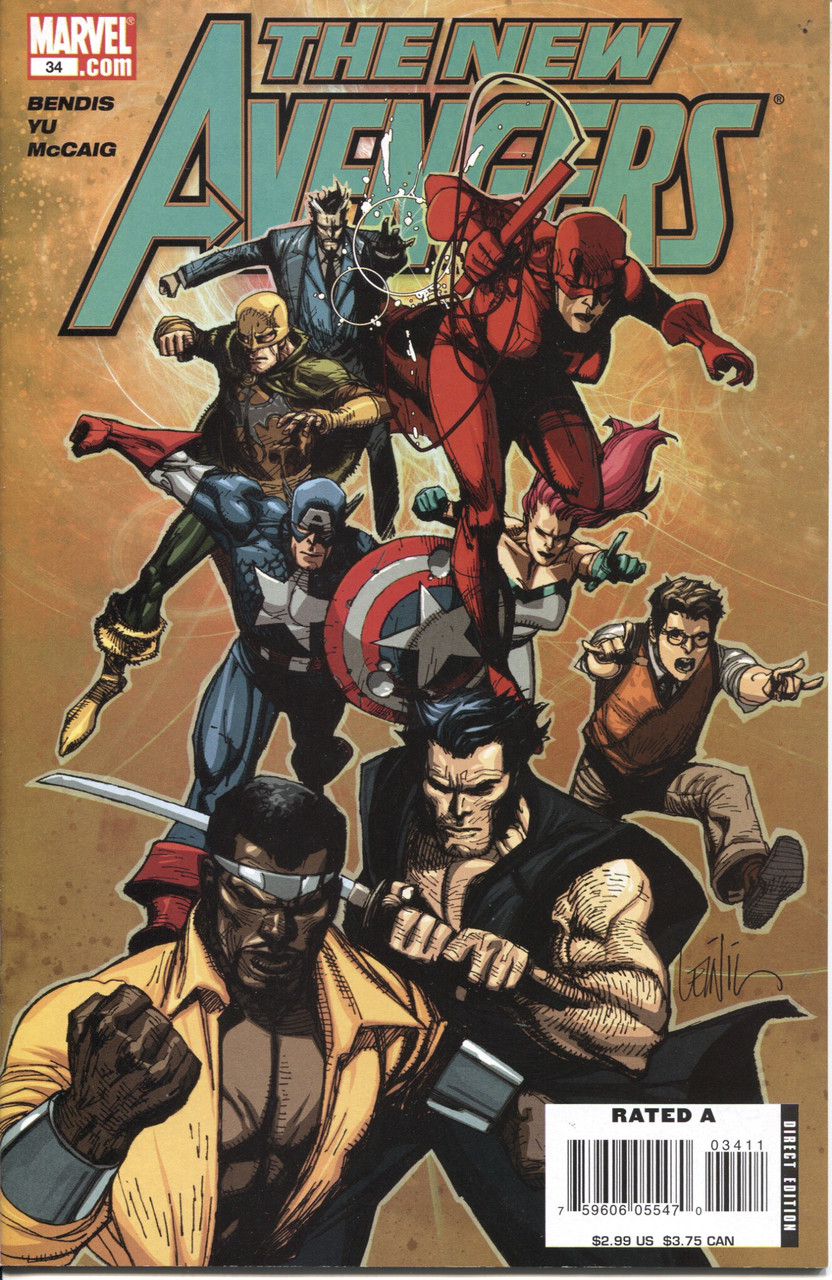 The New Avengers (2005 Series) #34 NM- 9.2