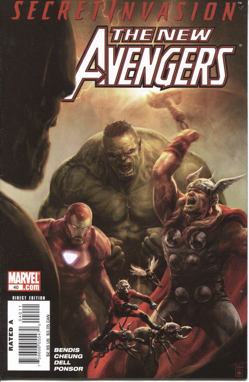 The New Avengers (2005 Series) #40 NM- 9.2
