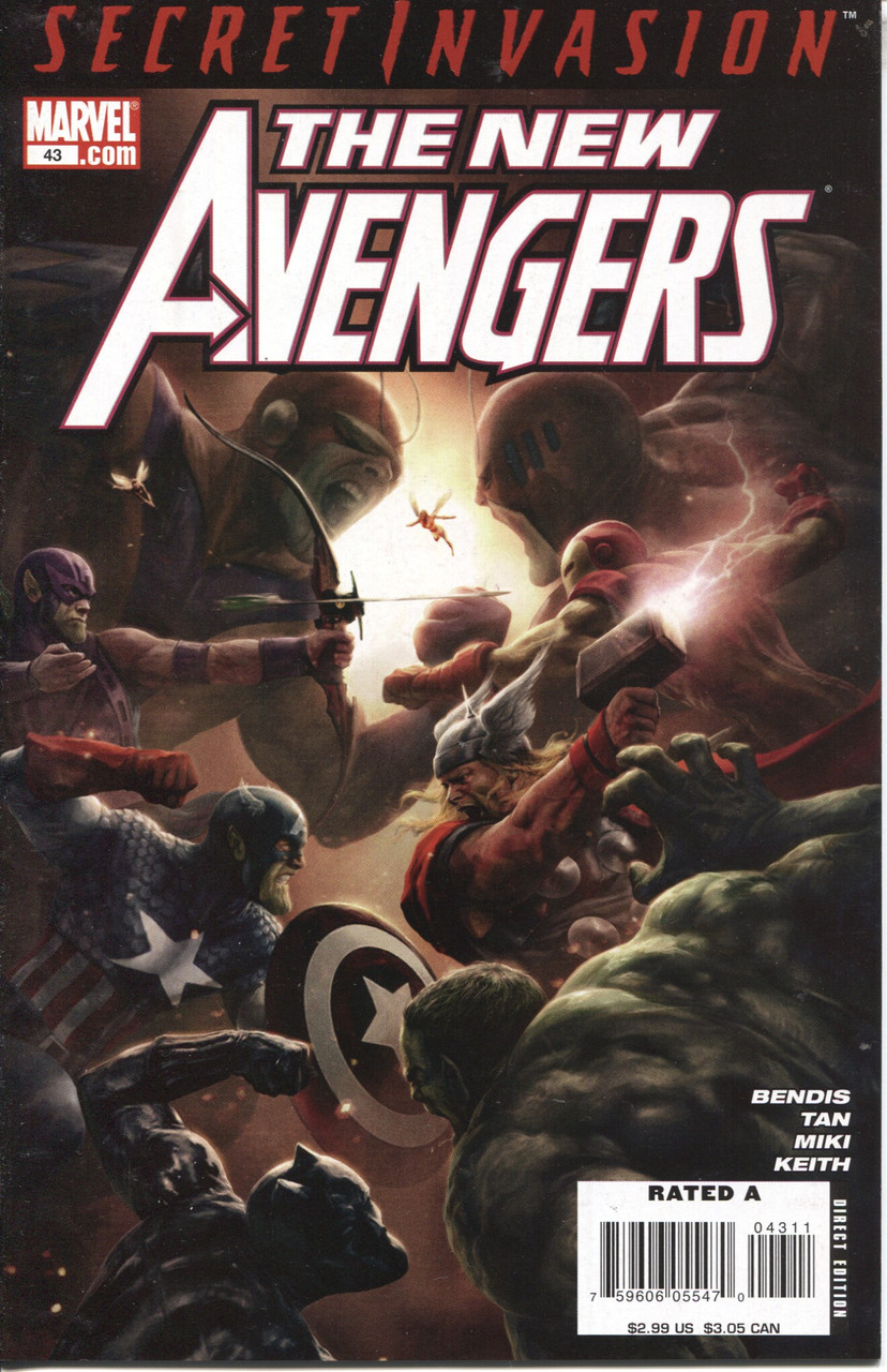 The New Avengers (2005 Series) #43 NM- 9.2