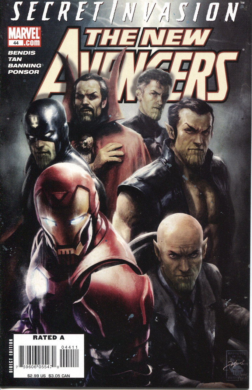 The New Avengers (2005 Series) #44 NM- 9.2