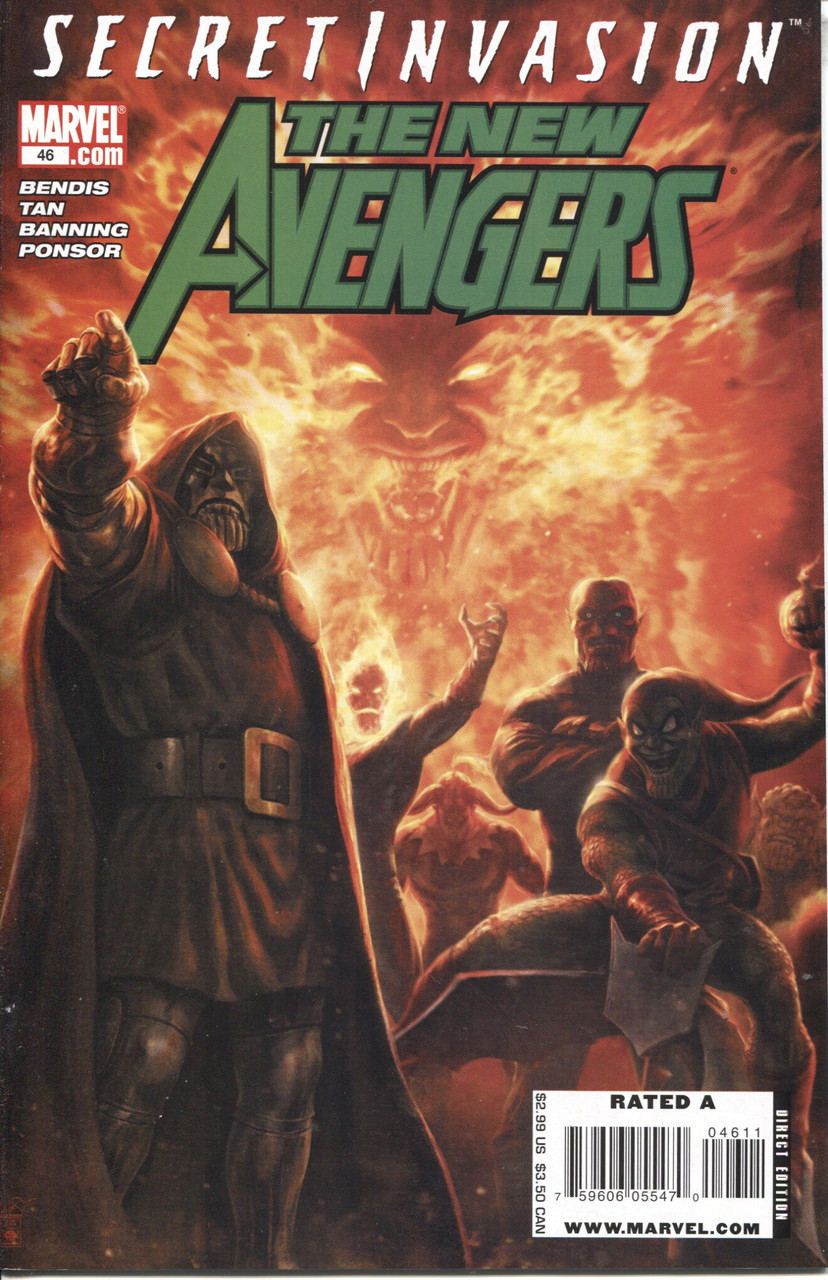 The New Avengers (2005 Series) #46 NM- 9.2